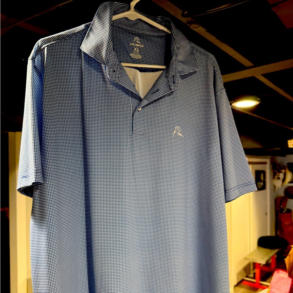 Rhoback The Dogstooth Men's Short Sleeve Performance Polo